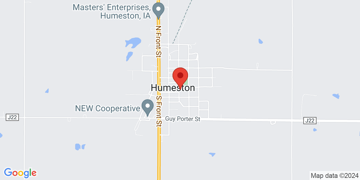 Map of Humeston Public Library